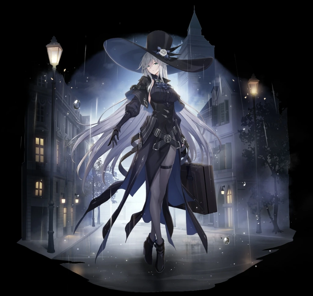 SSR Professor M Character Splash Art